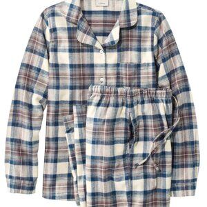 NWT L.L.Bean Scotch Plaid Flannel Pajamas